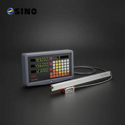 قیمت خوب SINO SDS2‐3MS ۳ محور TTL-Signal Digital Reading ((DRO) مجموعه مقیاس انکودر خطی شیشه ای کامل برای ماشین فریز آنلاین