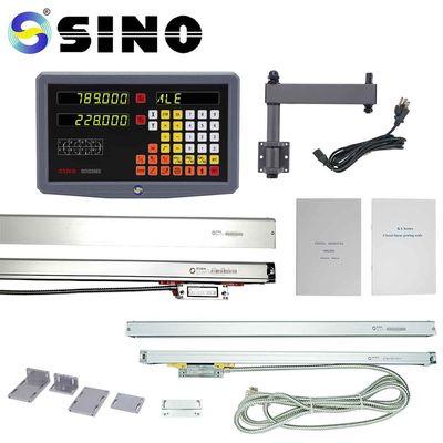 قیمت خوب TTL RoHS 2 Axis Digital Reaut for Lathe, سیستم های اندازه گیری چند منظوره DRO آنلاین