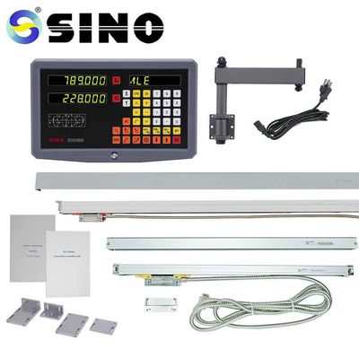 قیمت خوب صفحه نمایش LED ماشین تراش اندازه بزرگ DRO سیستم های اندازه گیری دو محوره آنلاین